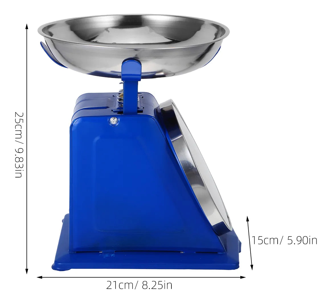Retro Mechanical Kitchen Scale – 10 kg Capacity