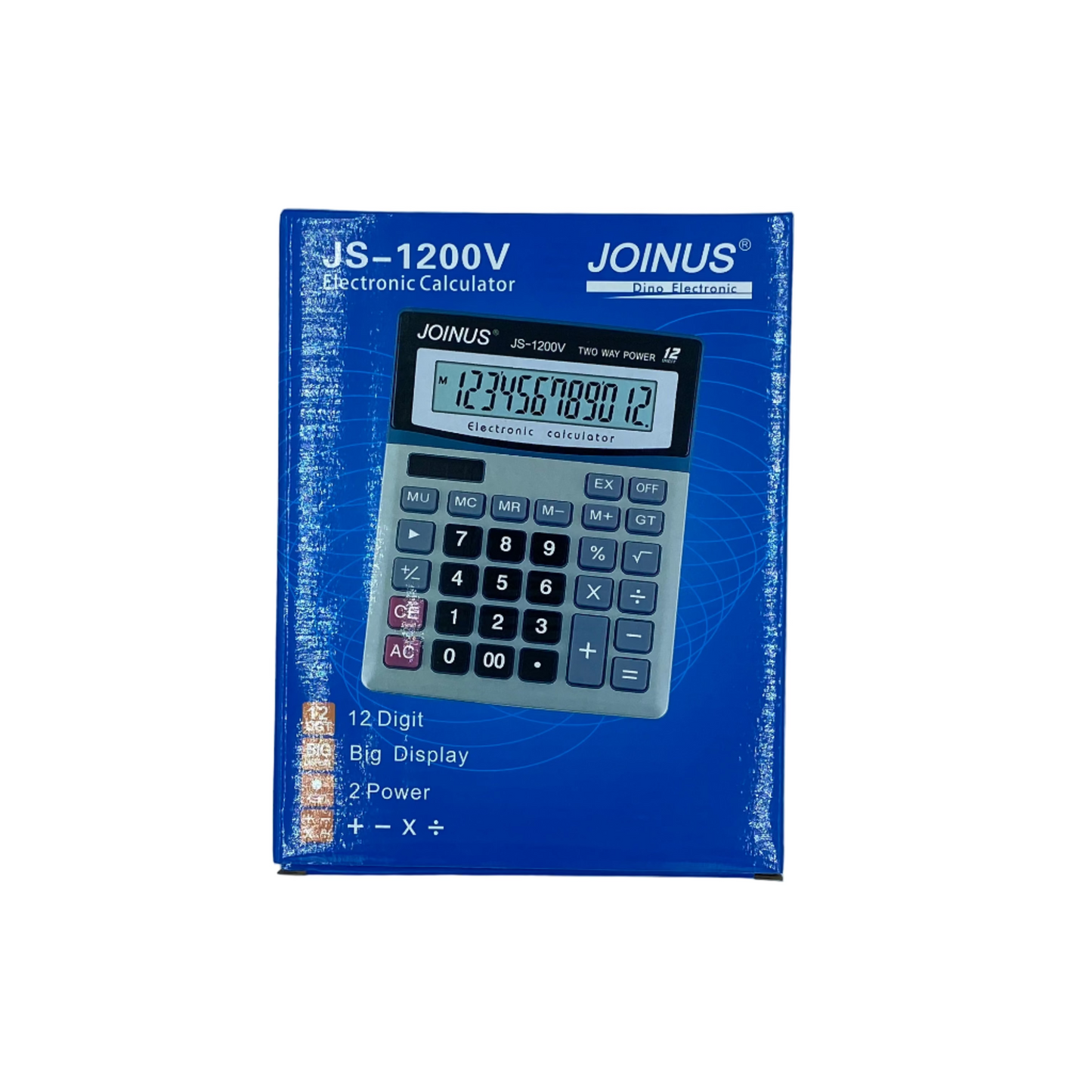 Calculadora JS-1200V – Calculadora de Escritorio de 12 Dígitos
