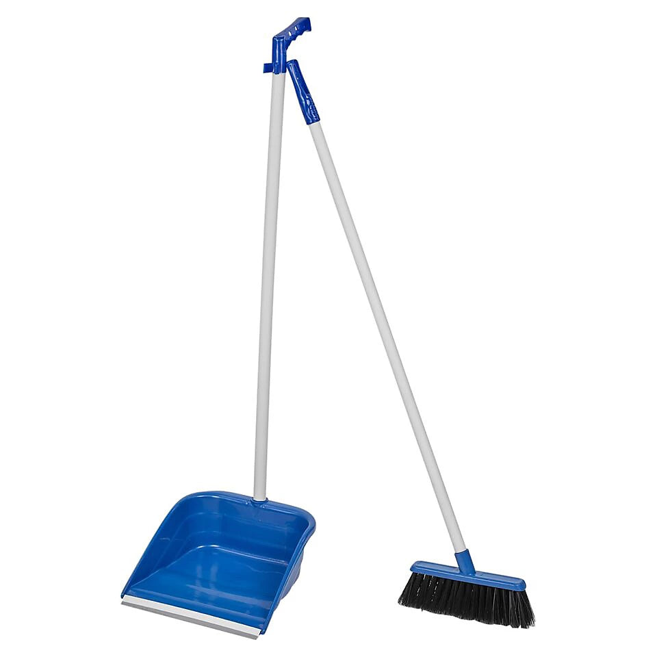 Dustpan w/ Broom Set