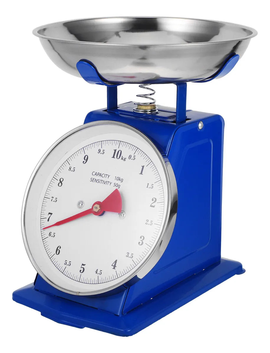 Retro Mechanical Kitchen Scale – 10 kg Capacity