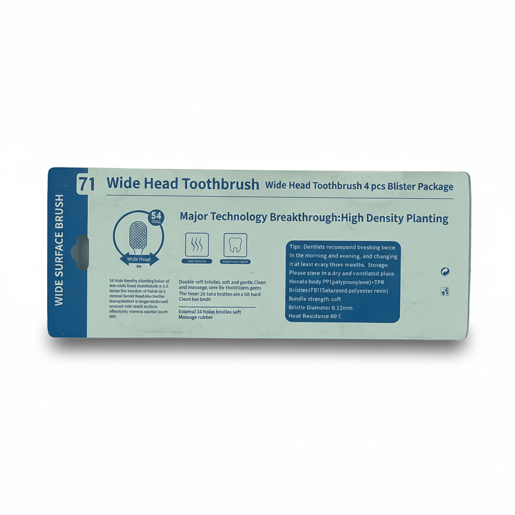 4-Pack Toothbrush