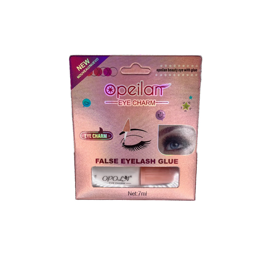 Opelam false eyelash glue packaging on a white background